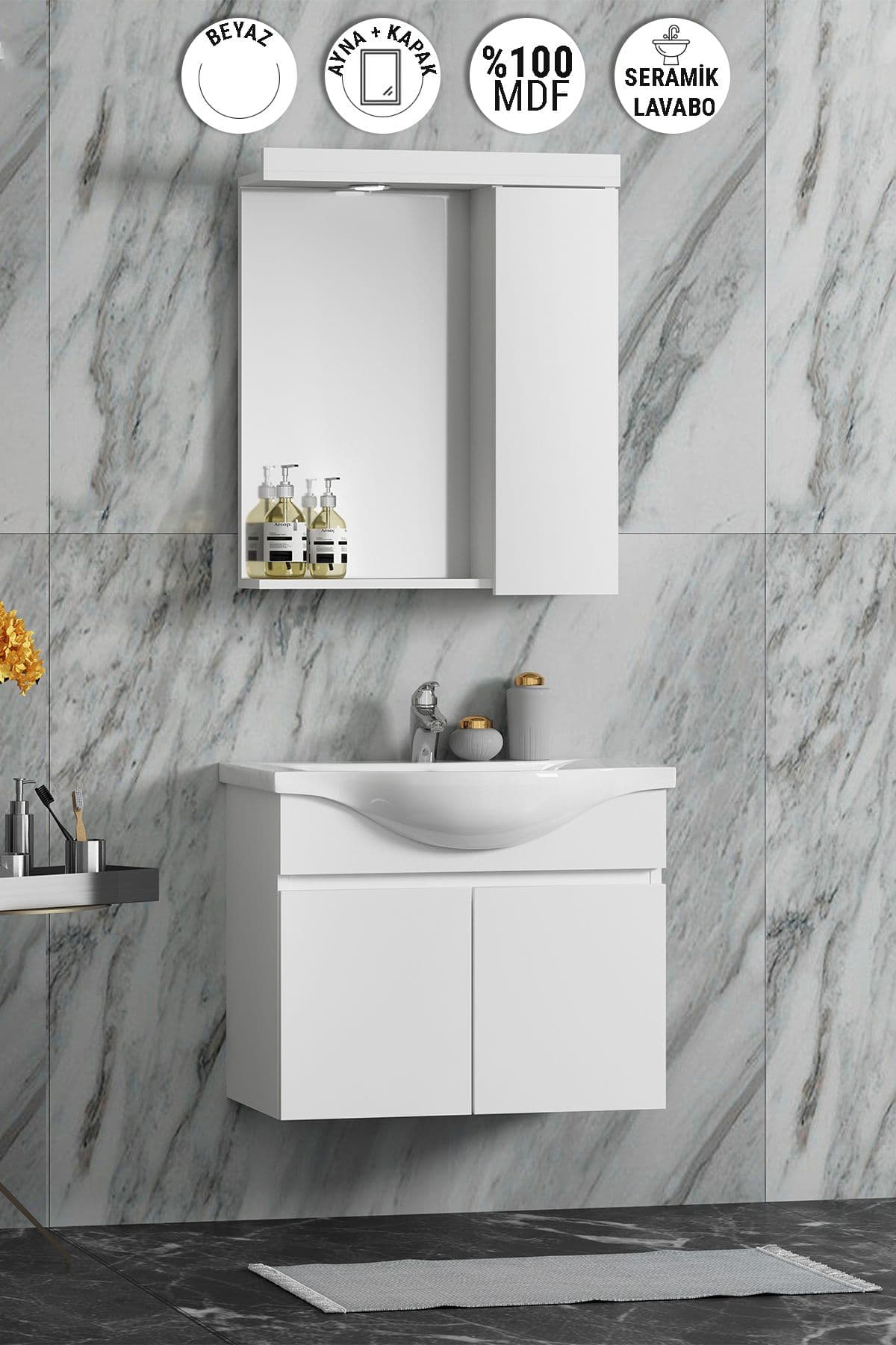 Yıldız serisi banyo dolabı